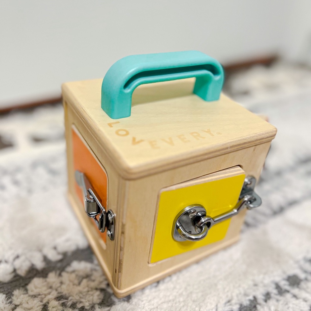 Lovevery Lockbox from realist kit